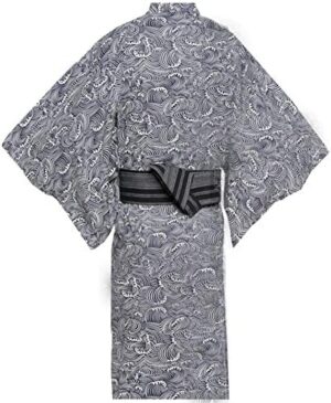 Fancy Pumpkin Yukata Japonais Kimono Japonais Home Robe Robe de Chambre Taille L