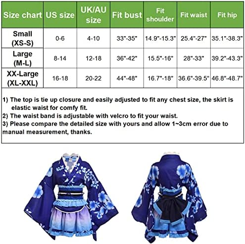 GRACEART Japonais Yukata Kimono Costume – Image 2